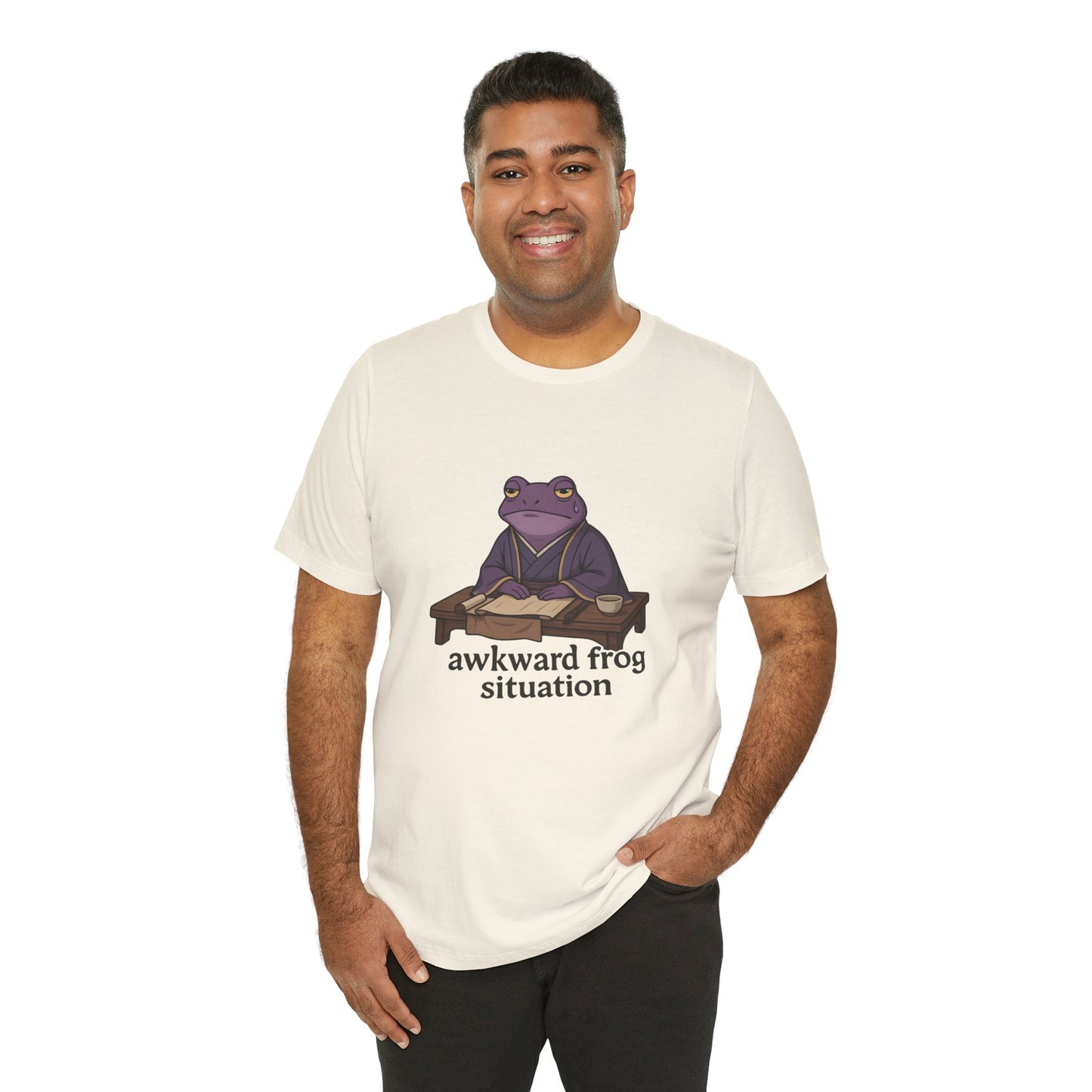 Stressed Out Frog — Unisex Tee