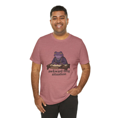 Stressed Out Frog — Unisex Tee