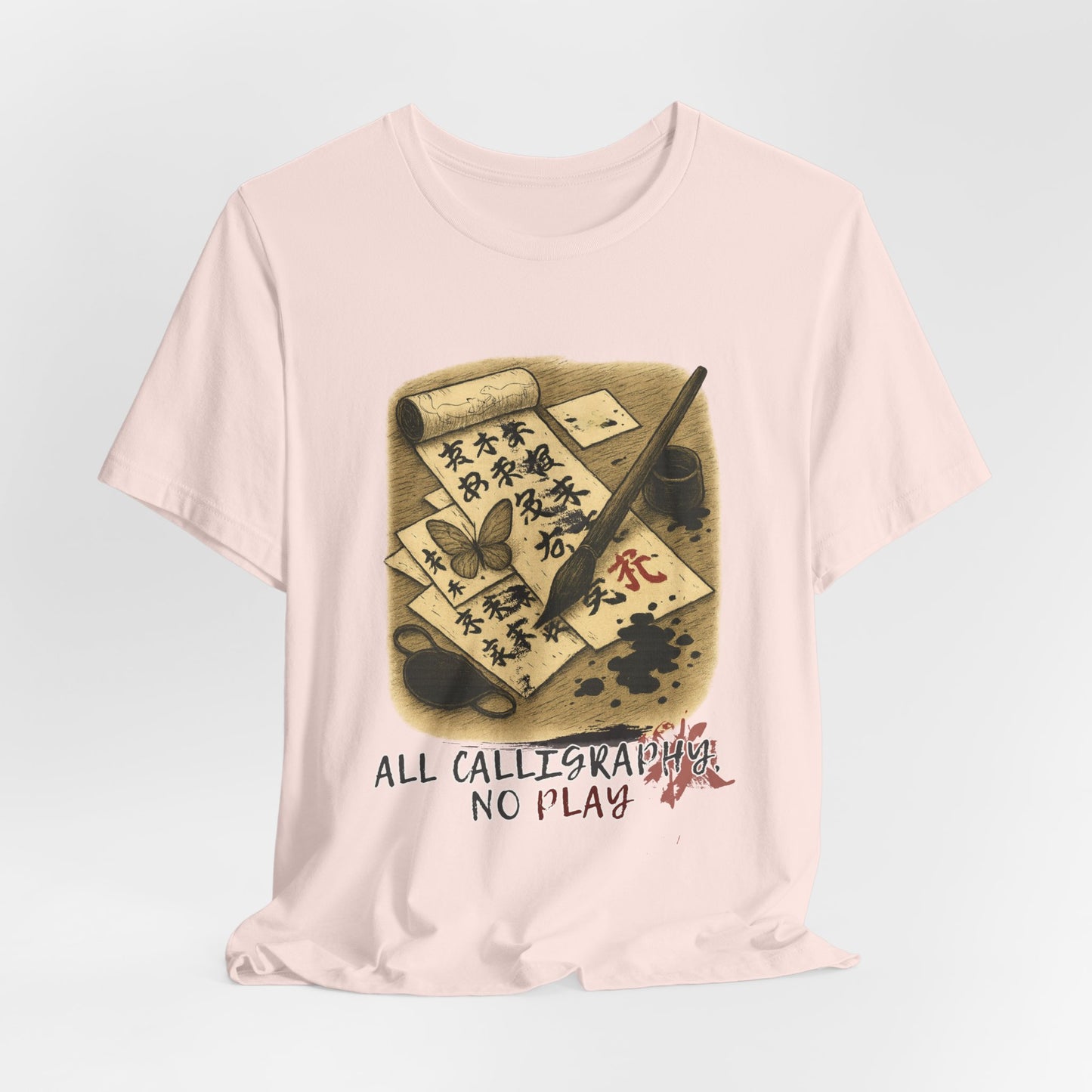 Calligraphy, Interrupted — Unisex Tee