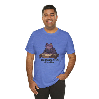 Stressed Out Frog — Unisex Tee