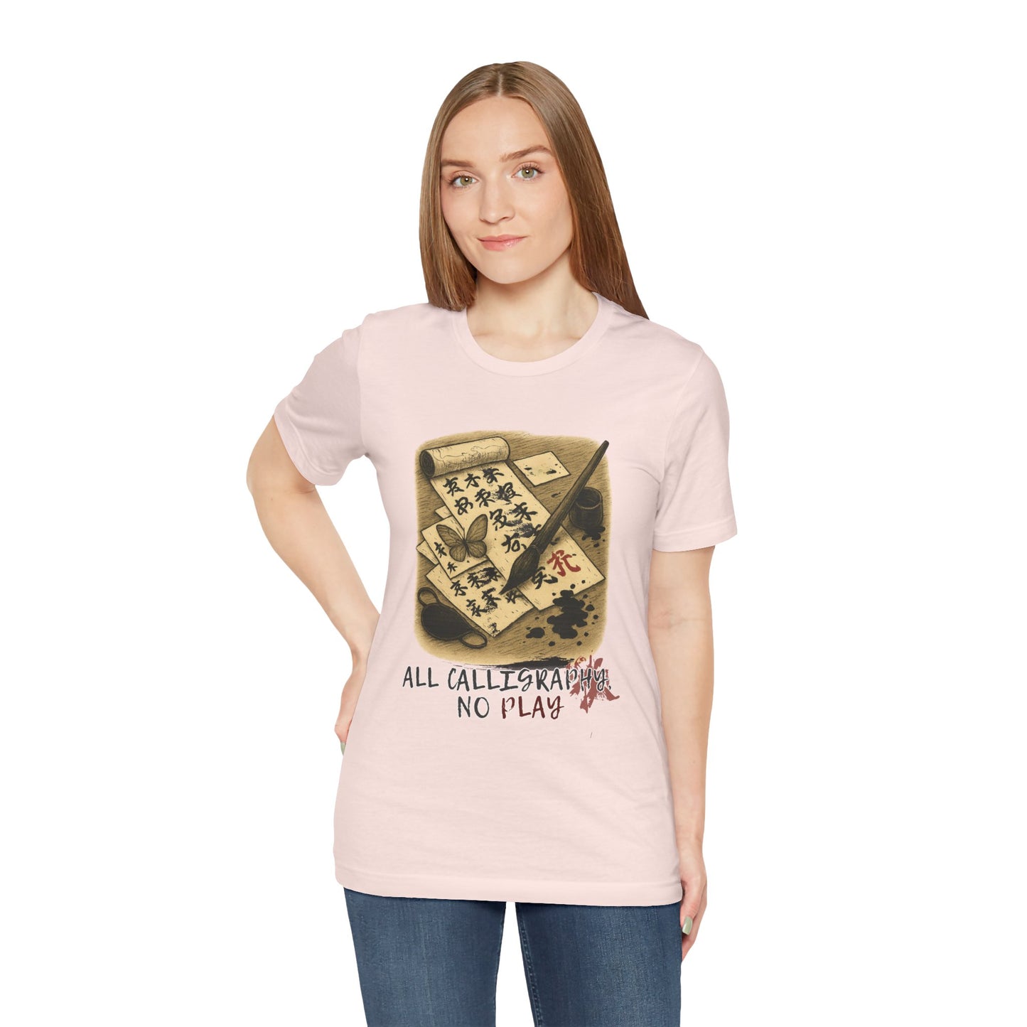 Calligraphy, Interrupted — Unisex Tee