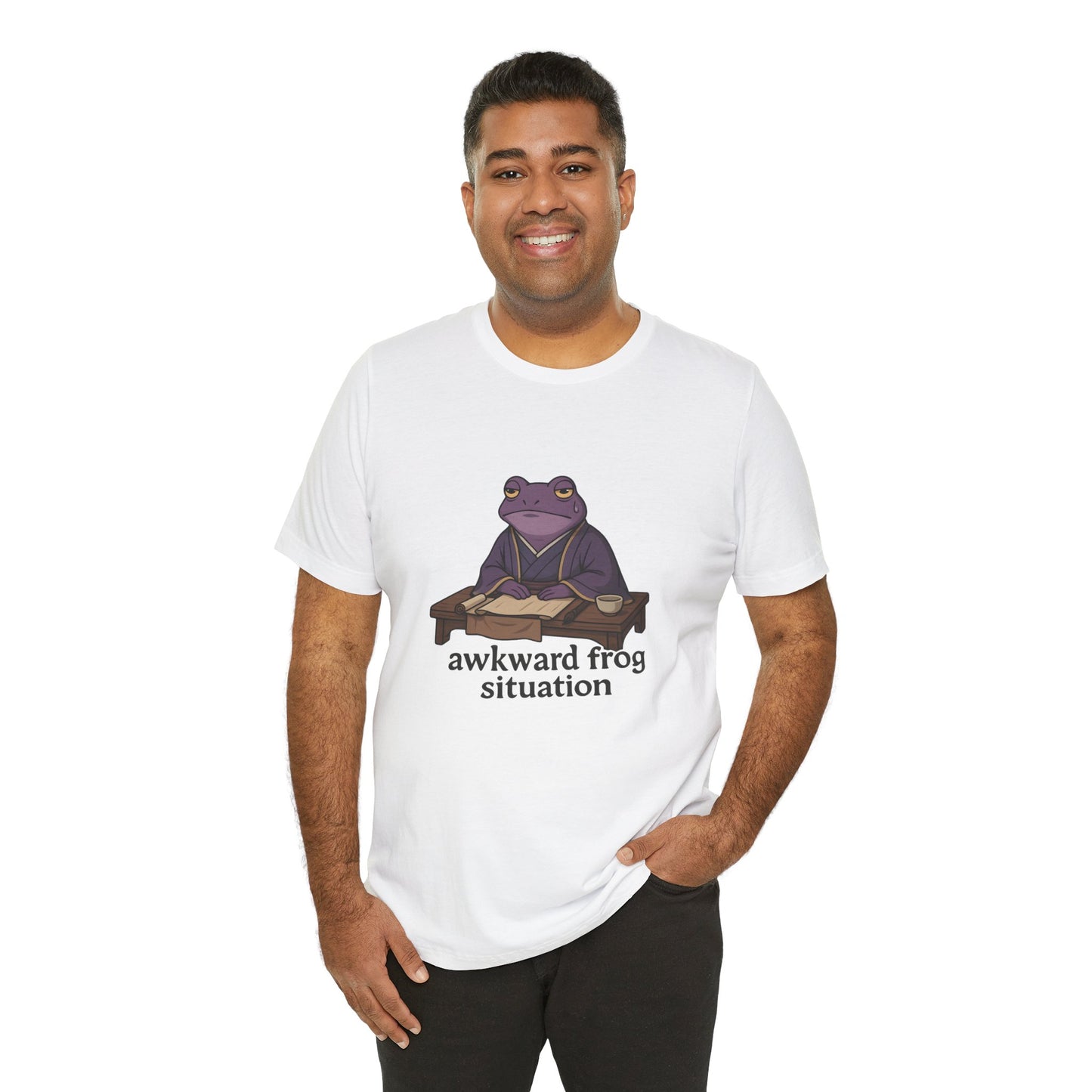 Stressed Out Frog — Unisex Tee